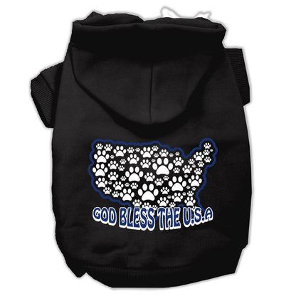 Pet Hoodie "God Bless The USA"