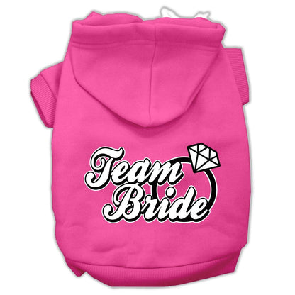 Pet Hoodie "Team Bride"