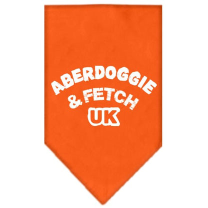 Pet and Dog Bandana Screen Printed,  "Aberdoggie & Fetch UK"