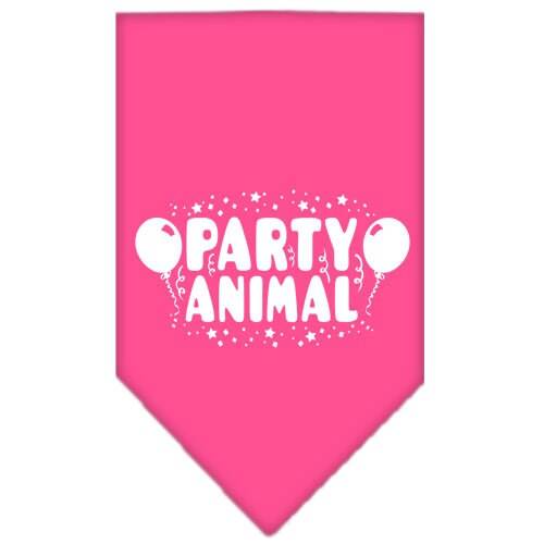 Bandana para mascotas y perros serigrafiada, "Party Animal"