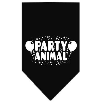 Bandana para mascotas y perros serigrafiada, "Party Animal"