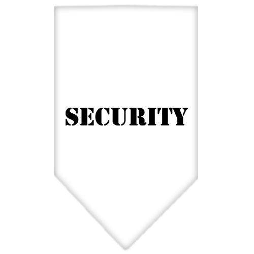 Pet and Dog Bandana Screen Printed, "Security"