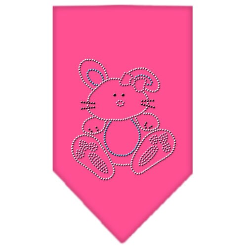 Pet and Dog Bandana  Rhinestone, "Bunny"