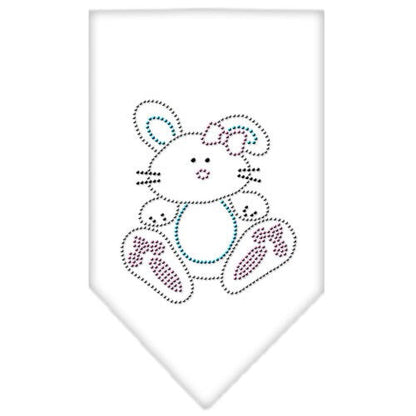 Pet and Dog Bandana  Rhinestone, "Bunny"