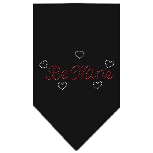 Pet and Dog Bandana Rhinestone, "Be Mine"