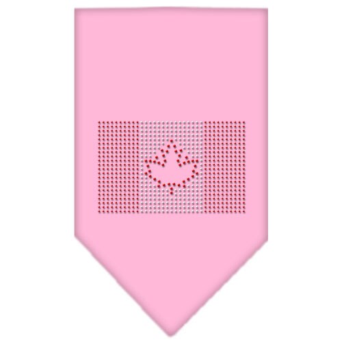 Bandana para mascotas y perros con diamantes de imitación, "bandera canadiense"