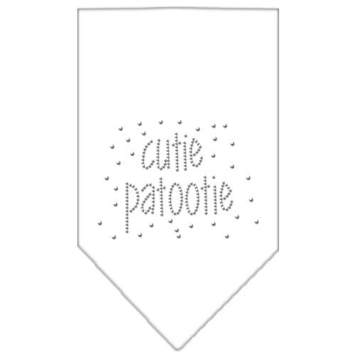 Bandana para mascotas y perros con diamantes de imitación, "Cutie Patootie"