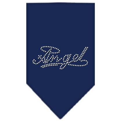 Pet and Dog Bandana Rhinestone, "Angel"