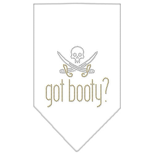 Bandana para mascotas y perros con diamantes de imitación, "Got Booty"