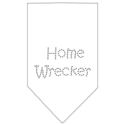 Bandana para mascotas y perros con diamantes de imitación, "Home Wrecker"