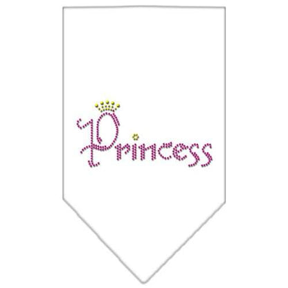 Pet and Dog Bandana Rhinestone, "Princess"