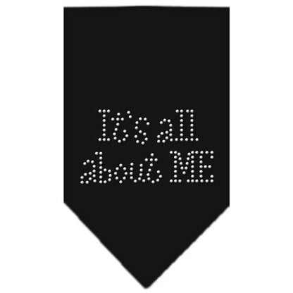 Pet and Dog Bandana Rhinestone, "It's All About Me"