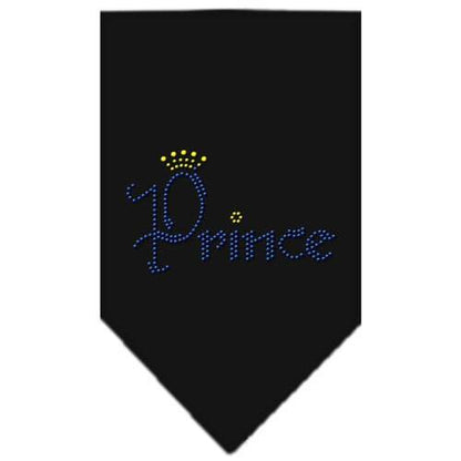 Bandana para mascotas y perros con diamantes de imitación, "Prince"