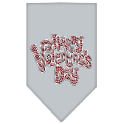 Pet and Dog Bandana Rhinestone, "Happy Valentines Day"