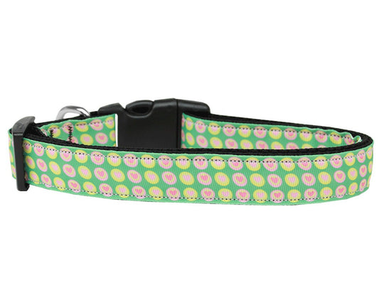 Pet Dog & Cat Nylon Collar or Leash, "Heartspalooza"