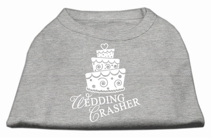 Camiseta para perros y gatos con serigrafía "Wedding Crasher"