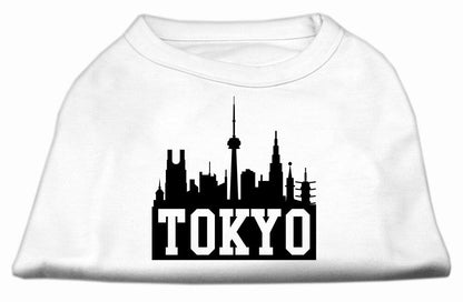 Camiseta para perros y gatos con serigrafía "Tokyo Skyline"