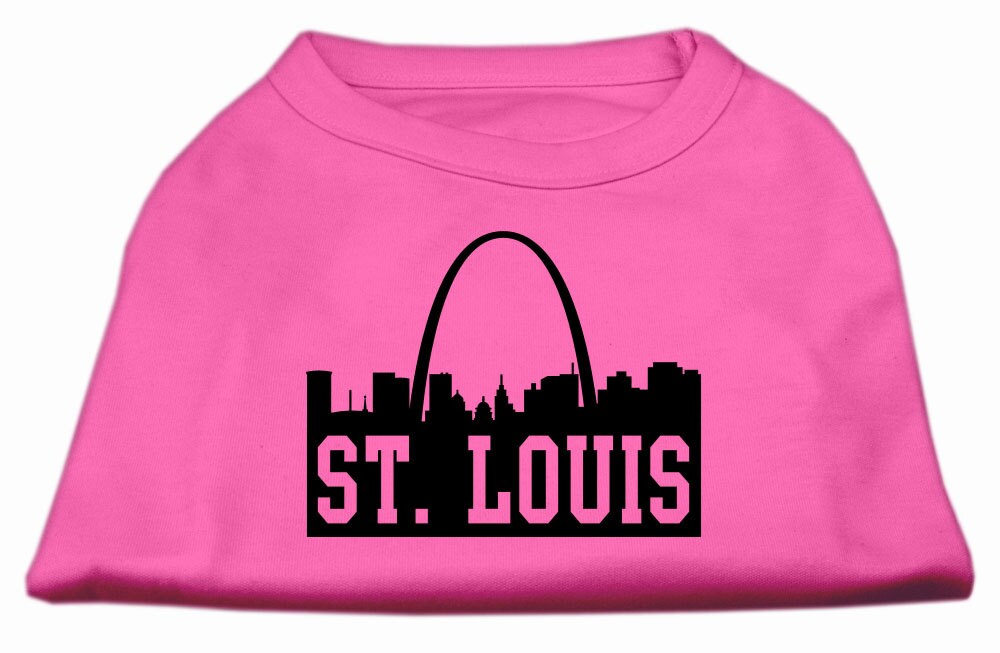 Camiseta para perros y gatos con serigrafía "St. Louis Skyline"