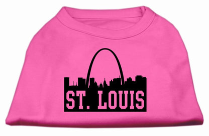 Camiseta para perros y gatos con serigrafía "St. Louis Skyline"