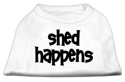 Pet Dog & Cat Shirt Screen Printed, "Shed Happens"