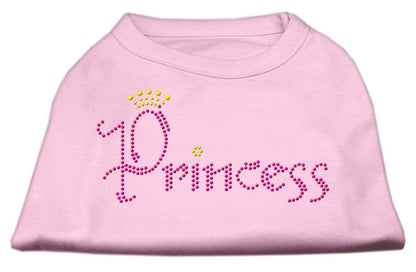 Pet Dog & Cat Shirt Rhinestone, "Princess"