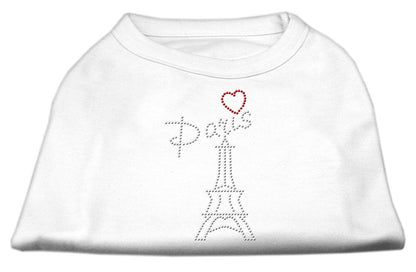 Pet Dog & Cat Shirt Rhinestone, "Paris"