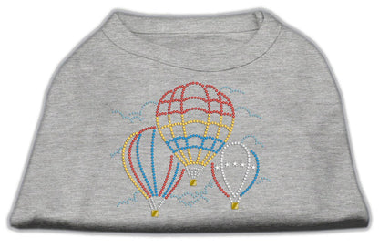 Pet Dog & Cat Shirt Rhinestone, "Hot Air Balloon"