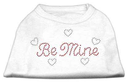 Camiseta para perros y gatos con diamantes de imitación para el día de San Valentín, "Be Mine"