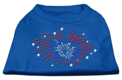 Pet Dog & Cat Shirt Rhinestone, "Fireworks"