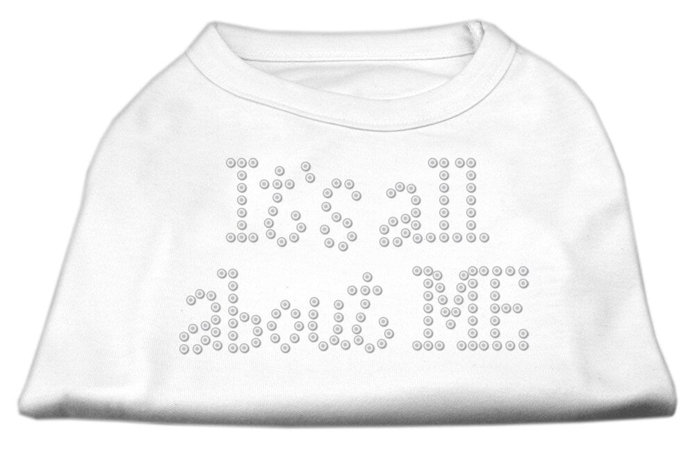 Pet Dog & Cat Shirt Rhinestone,"It's All About Me"