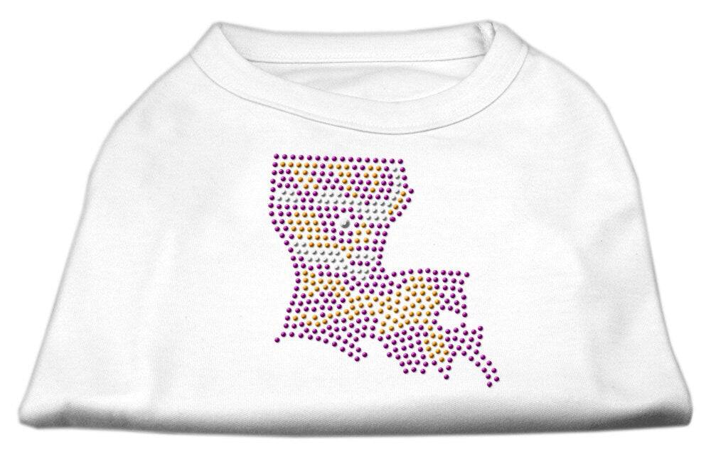 Pet Dog & Cat Shirt Rhinestone, "Louisiana"