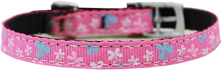 Pet Dog & Cat Nylon Collar or Leash, "Butterfly"