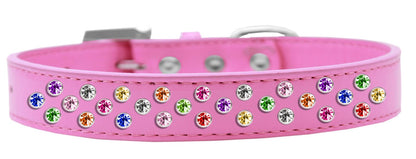 Collar de moda para perros, cachorros y mascotas, "Confetti Crystal Rimsets Sprinkles"