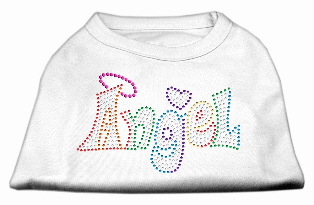 Pet Dog & Cat Shirt Rhinestone, "Technicolor Angel"